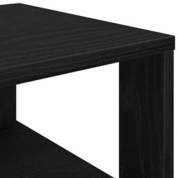 Berkfield Home Shoe Rack Black 61x32x70 cm Engineered Wood - Size: 61 x 32 x 70 cm - thumbnail 7