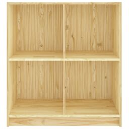 Berkfield Home Sideboard 70x33x76 cm Solid Pinewood in Brown - Size: 70 x 33 x 76 cm - thumbnail 5