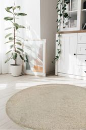 THE RUGS Relay Collection Low Pile Rug in Beige - Size: 100 cm x 150 cm - thumbnail 3
