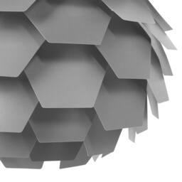 Wyld and Coco Grey Pine-Cone Pendant Lamp - Scandinavian Ambient Lighting - thumbnail 6