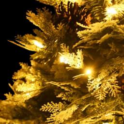 Berkfield Home Pre-lit Christmas Tree with Pine Cones Green 150 cm PVC&PE - thumbnail 5
