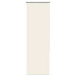 Berkfield Home Roller Blind Blackout Off-White 55x150 cm Fabric Width 50.7 cm Polyester in White - thumbnail 2