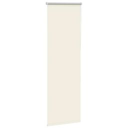 Berkfield Home Roller Blind Blackout Off-White 55x150 cm Fabric Width 50.7 cm Polyester in White - thumbnail 3