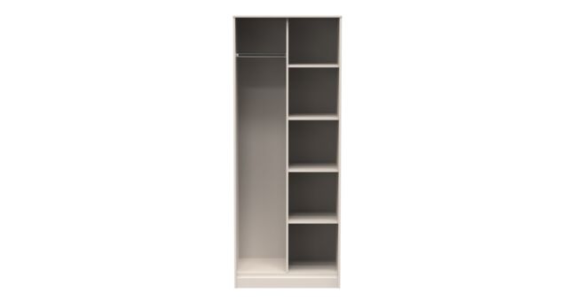 Ready Assembled 2 U Dallas Open Wardrobe (Ready Assembled) in Taupe - image 1