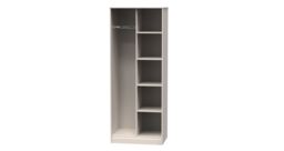 Ready Assembled 2 U Dallas Open Wardrobe (Ready Assembled) in Taupe - thumbnail 3