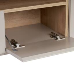 CALICOSY OLIVER TV Stand With 4 Doors & 1 Niche, 160 Cm Wide in Beige - thumbnail 7