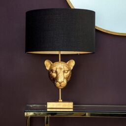 Leopard Head Lamp - thumbnail 1