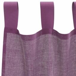 Berkfield Home Voile Curtains with Loops 2 pcs Purple 140x260 cm - thumbnail 5
