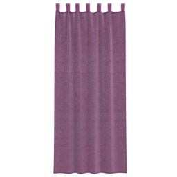 Berkfield Home Voile Curtains with Loops 2 pcs Purple 140x260 cm - thumbnail 4