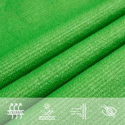 Berkfield Home Sunshade Sail 160 g/m ² Light Green 2x4.5 m HDPE - thumbnail 5
