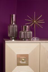 Orsina Onice Silver Large Glass Vase - thumbnail 4