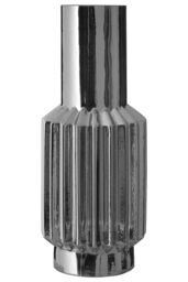 Orsina Onice Silver Large Glass Vase - thumbnail 1
