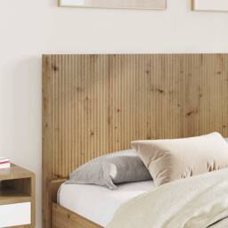 Berkfield Home Bed Frame with Storage & Headboard Artisan Oak 150 x 200 cm in Brown - thumbnail 3