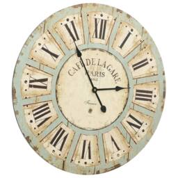 Berkfield Home Wall Clock Multicolour 60 cm MDF - thumbnail 3