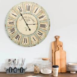 Berkfield Home Wall Clock Multicolour 60 cm MDF - thumbnail 2