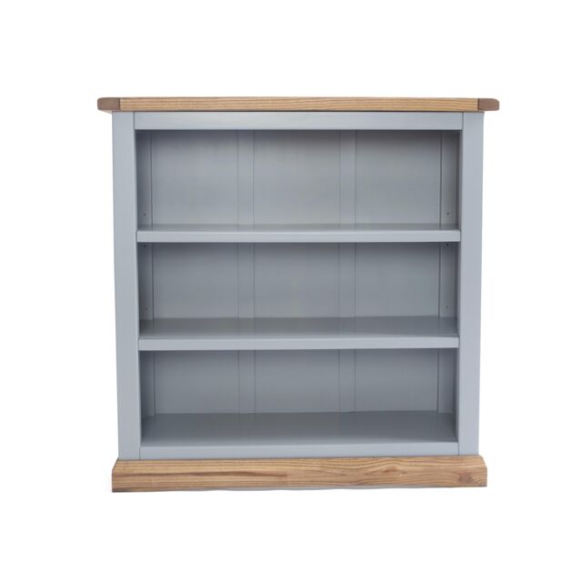 Cabinet Bits Bookcase with plinth 90x90x30cm in Grey - Size: 90 x 90 x 30 cm - image 1