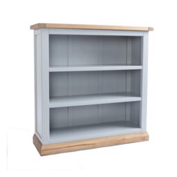 Cabinet Bits Bookcase with plinth 90x90x30cm in Grey - Size: 90 x 90 x 30 cm - thumbnail 2