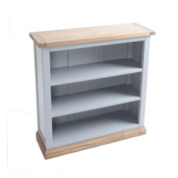 Cabinet Bits Bookcase with plinth 90x90x30cm in Grey - Size: 90 x 90 x 30 cm - thumbnail 3