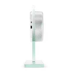 Acctim Ascott Mantel Clock Quartz Glass Energy Efficient Movement Chrome in Metallic Silver - thumbnail 3