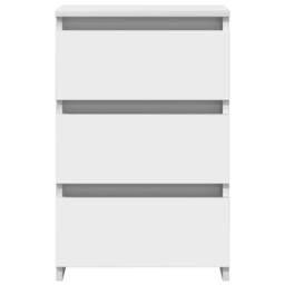 Berkfield Home Bed Cabinets 2 pcs White 40x35x62.5 cm Engineered Wood - thumbnail 4