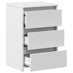 Berkfield Home Bed Cabinets 2 pcs White 40x35x62.5 cm Engineered Wood - thumbnail 6