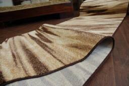 RugsX Heat-Set Fryz Runner in Brown - Size: 70 cm x 370 cm - thumbnail 4