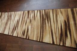 RugsX Heat-Set Fryz Runner in Brown - Size: 70 cm x 370 cm - thumbnail 2