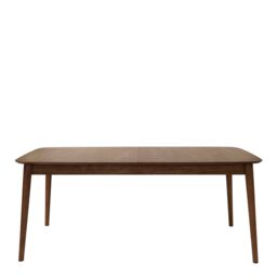 Furniture To Go A-Line Round Dining Table in White Oak in Dark Brown - thumbnail 2