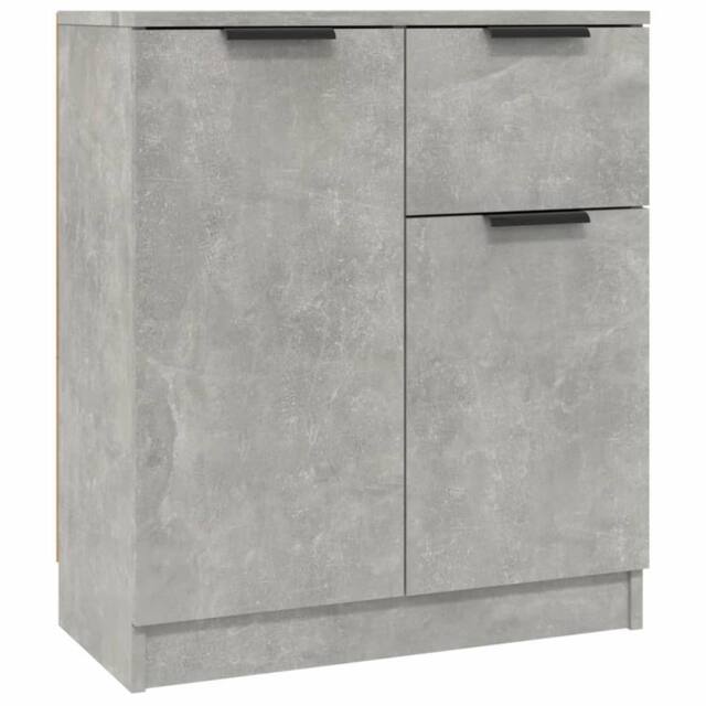 Berkfield Home Sideboard Concrete Grey 60x30x70 cm Engineered Wood - Size: 60 x 30 x 70 cm - image 1