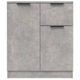 Berkfield Home Sideboard Concrete Grey 60x30x70 cm Engineered Wood - Size: 60 x 30 x 70 cm - thumbnail 6