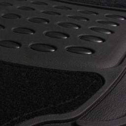 JVL Contour Luxury Car Mat Set in Black - Size: 40 cm x 60 cm - thumbnail 3