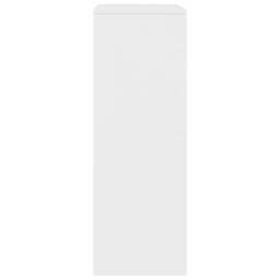 Berkfield Home Sideboard with 6 Drawers White 50x34x96 cm Engineered Wood - Size: 50 x 34 x 96 cm - thumbnail 5