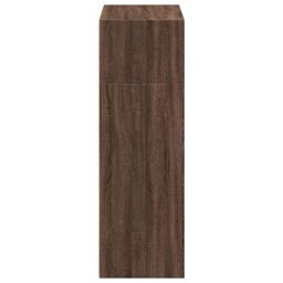 Berkfield Home Highboard Brown Oak 70x41x124 cm Engineered Wood - Size: 70 x 41 x 124 cm - thumbnail 5