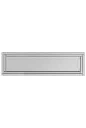 MirrorOutlet Luxford All Glass Bevel Free Standing Cheval Dress Mirror 150 x 40CM in Silver - Size: 1 Pack - thumbnail 6