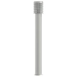 Berkfield Home Outdoor Floor Lamp Silver 110cm Stainless Steel - thumbnail 4