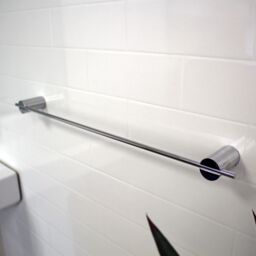 Showerdrape Vitality Chrome Stainless Steel Wall Mounted 6 Piece Bathroom Accessory Set in Metallic Silver - thumbnail 5