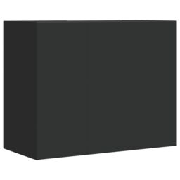 Berkfield Home Wall Cabinet Black 75x35x60 cm Engineered Wood - Size: 75 x 35 x 60 cm - thumbnail 6