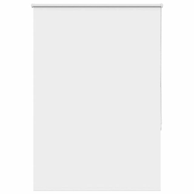 Berkfield Home Roller Blind Blackout White 100x150 cm Fabric Width 95.7 cm Polyester - image 1