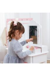 Teamson Kids Fantasy Fields Kids Vanity set in White - thumbnail 6
