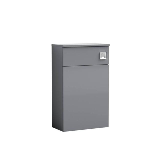 Balterley Contemporary Compact WC Toilet Unit 500mm - Grey - image 1