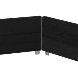 Berkfield Home Raised Bed Hexagon Black 160x160 cm Solid Wood Pine - thumbnail 5