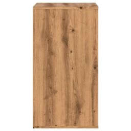 Berkfield Home Corner Chest of Drawers Artisian Oak 60x41x76 cm Engineered Wood in Brown - Size: 60 x 41 x 76 cm - thumbnail 6