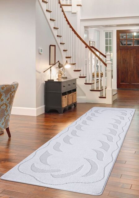 Smart Living Ovalack Heavy Duty Machine Washable Hallway Kitchen Non Slip Door Mat in Black - Size: 40 cm x 60 cm - image 1