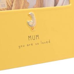 "Love Life Sentiment Gift Photo Frame 4"" x 6"" - Mum in Yellow" - thumbnail 4