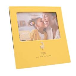 "Love Life Sentiment Gift Photo Frame 4"" x 6"" - Mum in Yellow" - thumbnail 3
