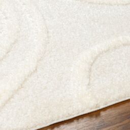 Livabliss Rodos-Modern Beige Cream Terracotta Green Soft Plush Pile Living Rug - Size: 160 cm x 215 cm - thumbnail 3