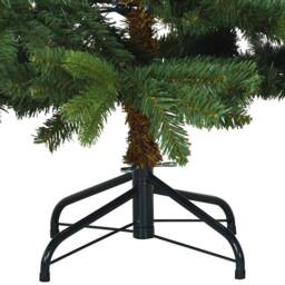 Berkfield Home Artificial Christmas Tree with 150 LEDs Green 150 cm PE & PVC - thumbnail 8