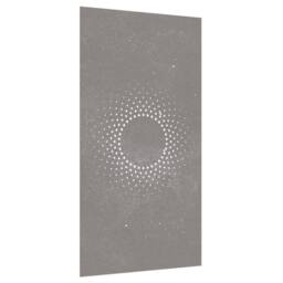 Berkfield Home Garden Wall Decoration 105x55 cm Corten Steel Sun Design in Brown