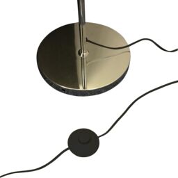First Choice Lighting Chrome & Acrylic Crystal Jewelled Floor Lamp in Silver - thumbnail 4