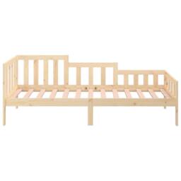 Berkfield Home Beautiful Day Bed 90x200 cm Solid Wood Pine in Light Tan - thumbnail 8